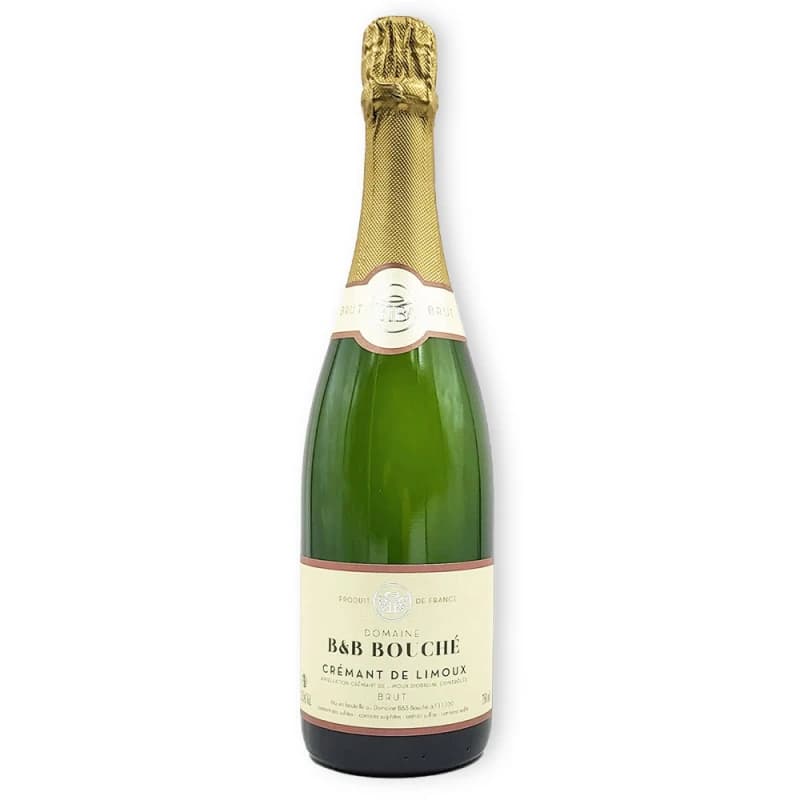 Vin spumant alb brut, Cremant de Limoux Blanc B&B Bouche